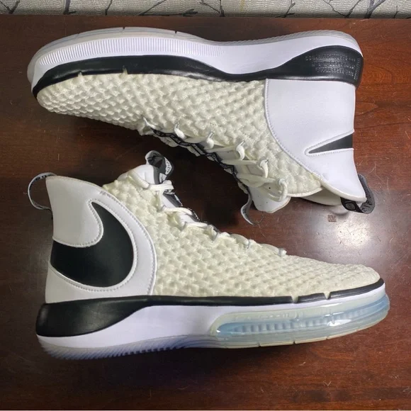 Nike AlphaDunk TB White Black High Top - Picture 3 of 8